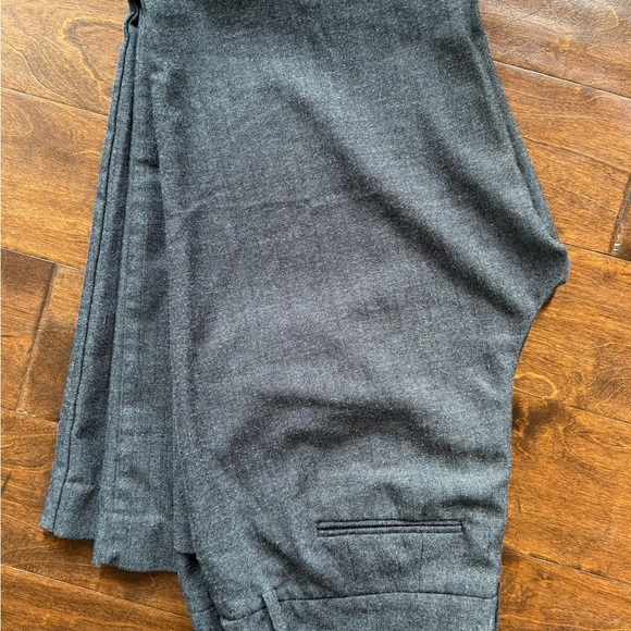 Mossimo Supply Co. Gray Straight Leg Pants Fit 4 Style, Size 14 - Picture 4 of 4